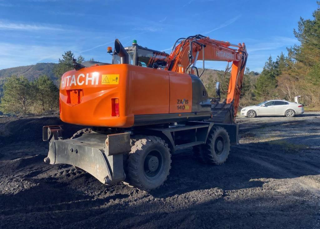 Hitachi ZX 140 W-6 Excavadoras de ruedas
