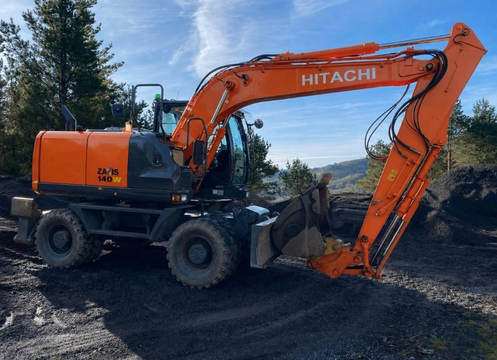 Hitachi ZX 140 W-6 Excavadoras de ruedas