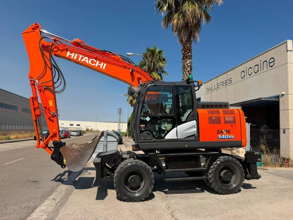 Hitachi ZX 140 W-6 Excavadoras de ruedas